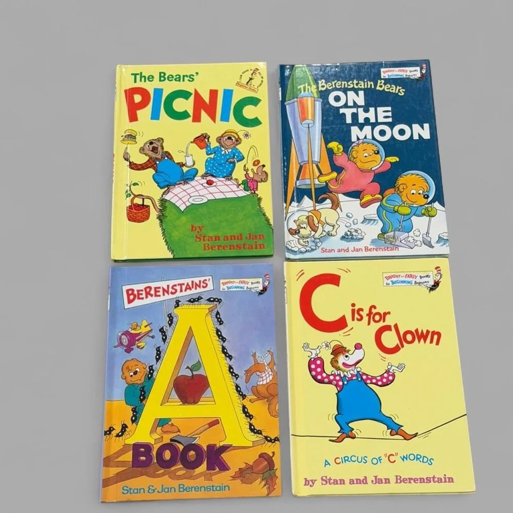 Children's Book Set of 4 Hardcover Berenstain Bears - Picture 2 of 4